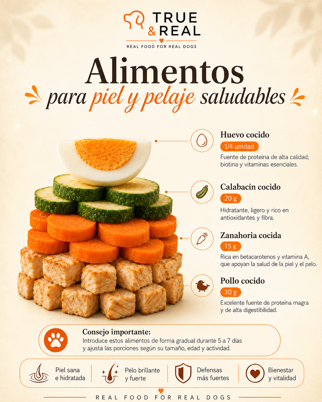 Alimento Cocido Para Perros