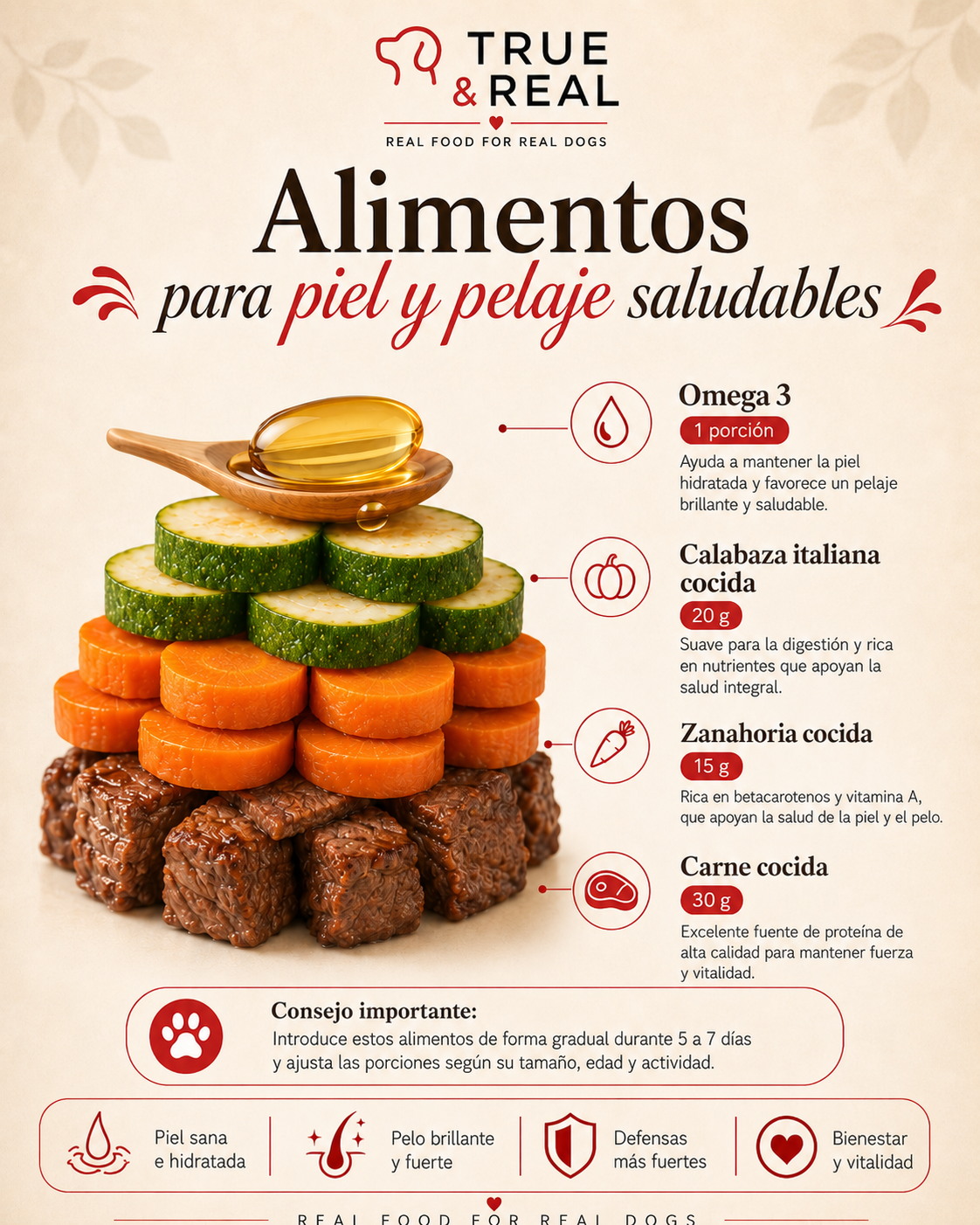 Alimento Cocido Para Perros